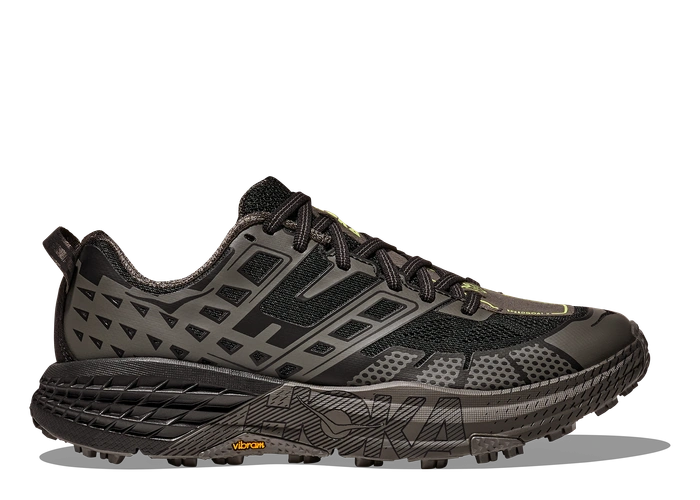 HOKA Speedgoat 2 Black Asphalt Grey