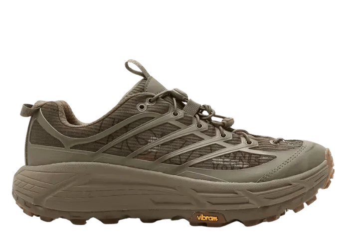 Hoka One One Mafate Three 2 Grid JP atmos Exclusive Antique Olive