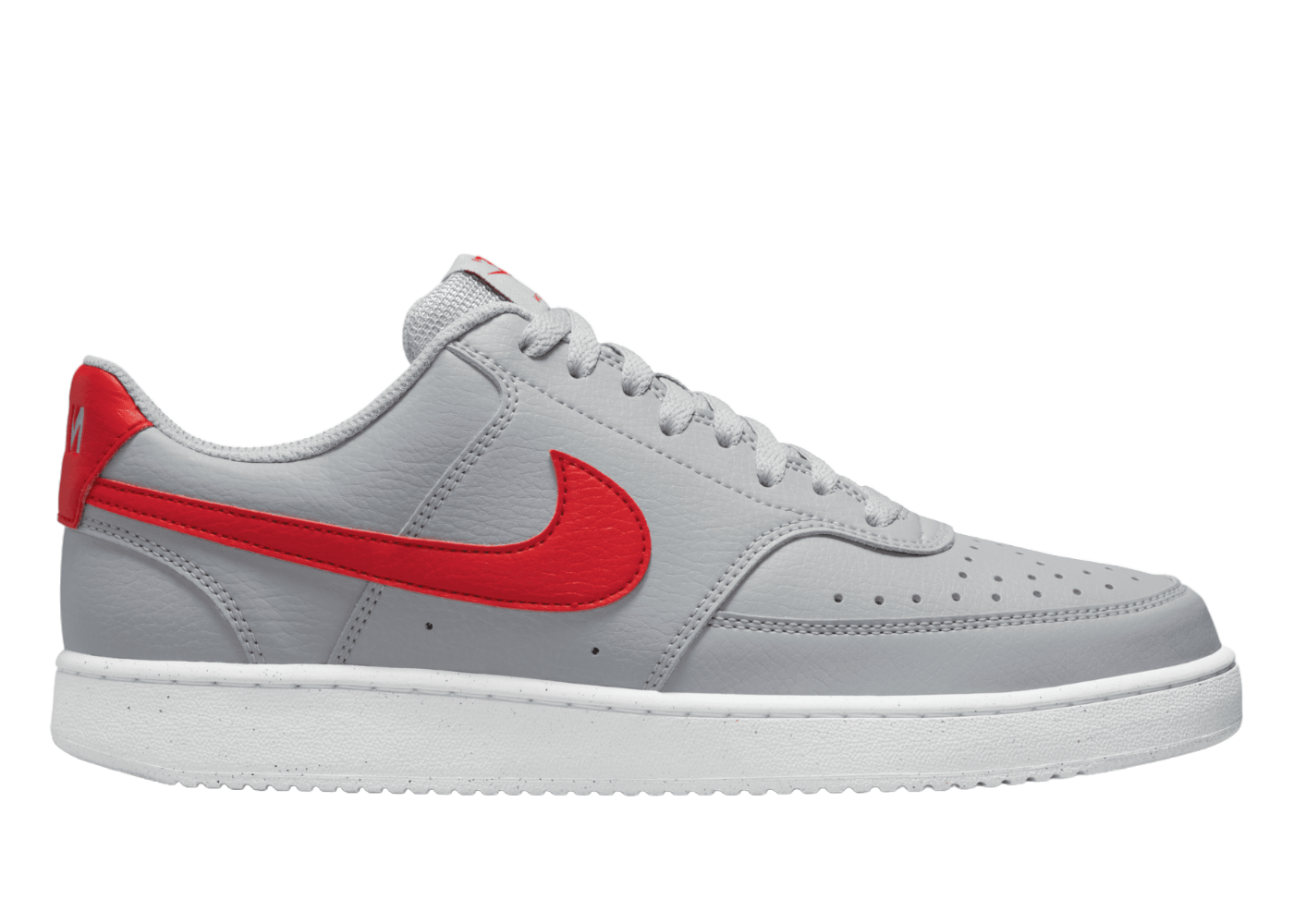 Nike Court Vision Low Next Nature 'Wolf Grey University Red'