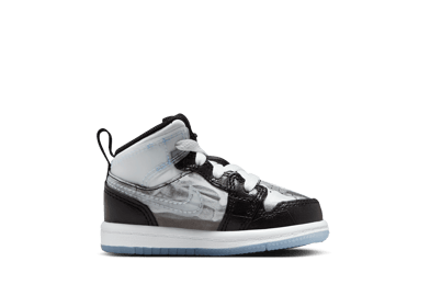 Jordan 1 Mid Sneaker School in Black | HF3211-001 (TD)
