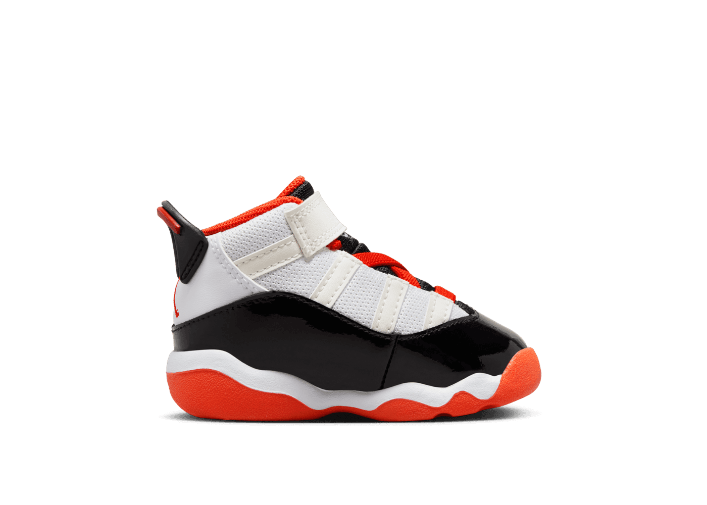 Jordan 6 Rings 'White Black Team Orange' (TD)