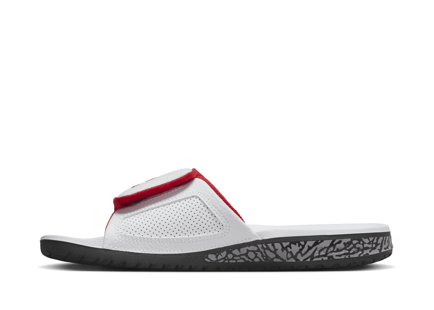 Jordan Hydro 3 Retro Slide 'White University Red'