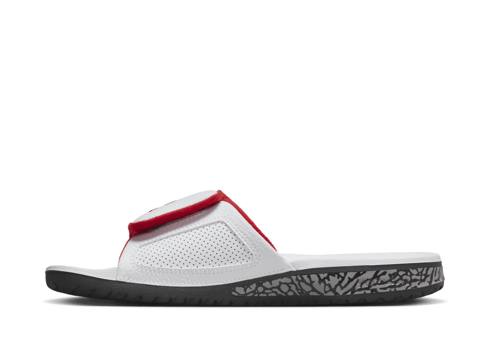 Jordan Hydro 3 Retro Slide 'White University Red'