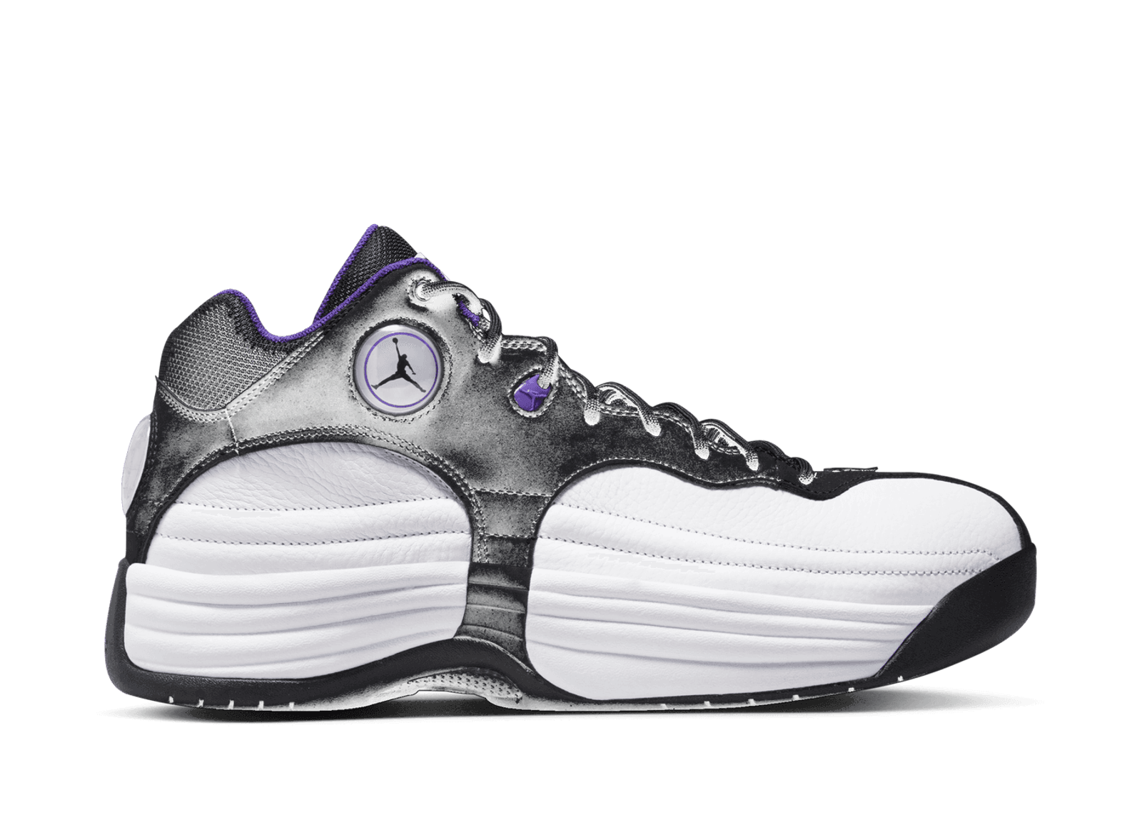 Jordan Jumpman Team 1 'White Black Field Purple'