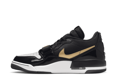 Jordan Legacy 312 Low 'Black Metallic Gold'