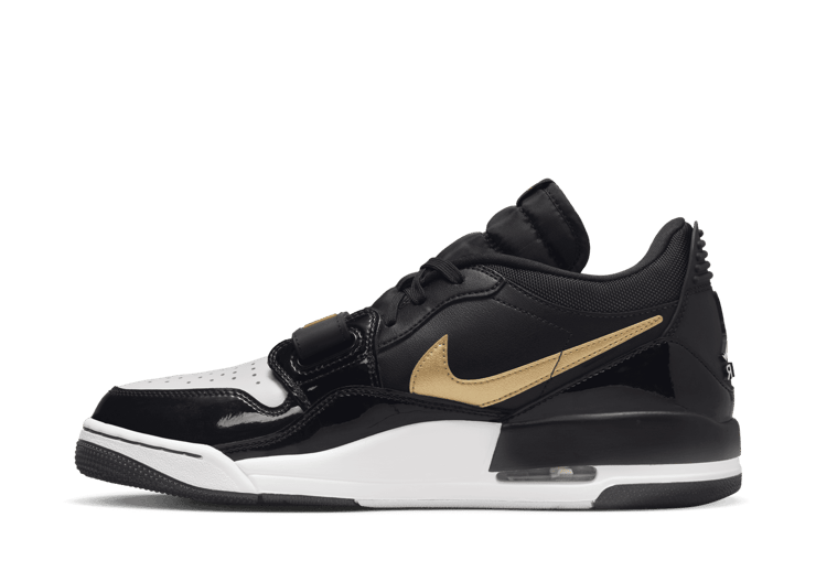 Jordan Legacy 312 Low 'Black Metallic Gold'