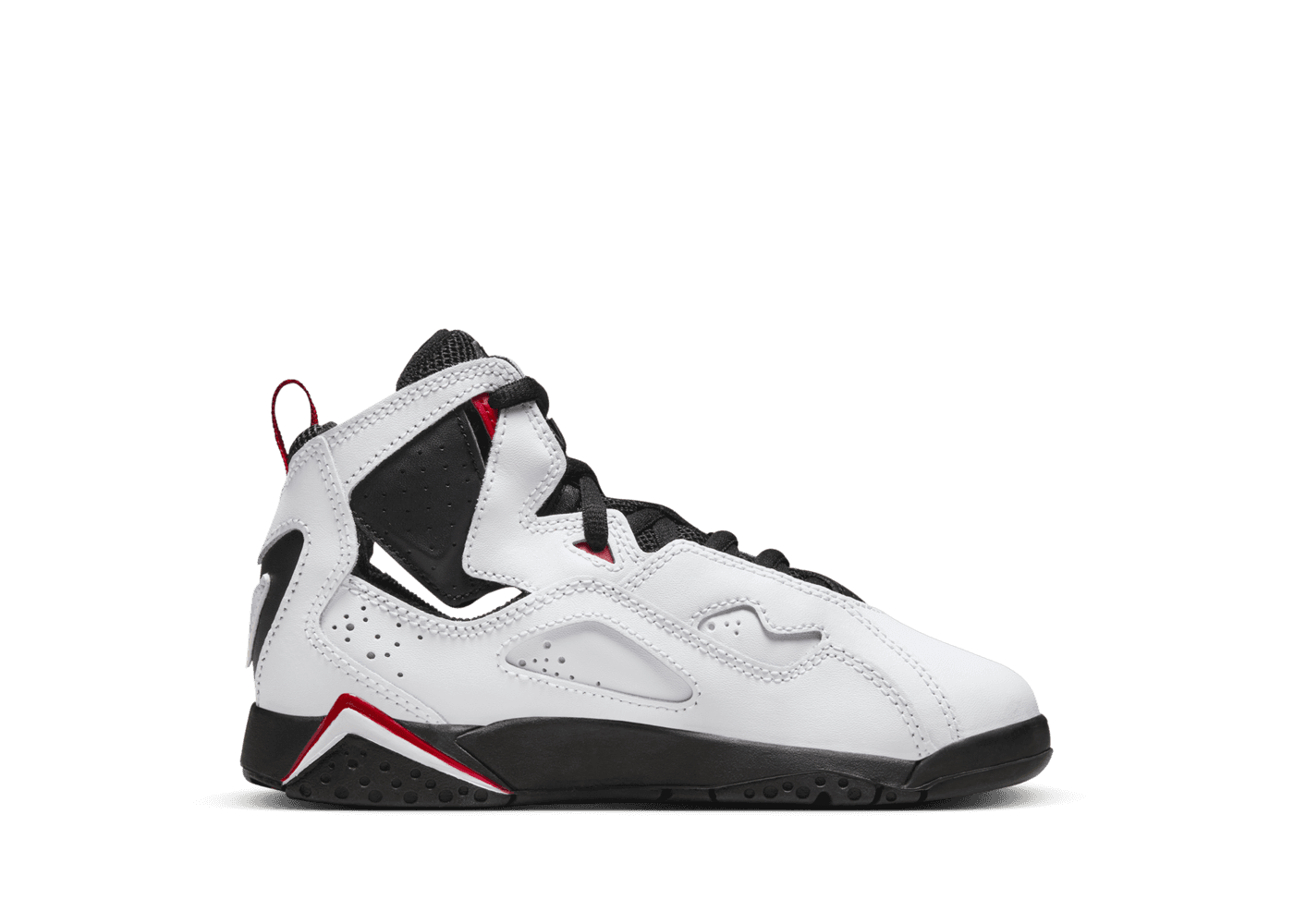 jordan true flight black red grey