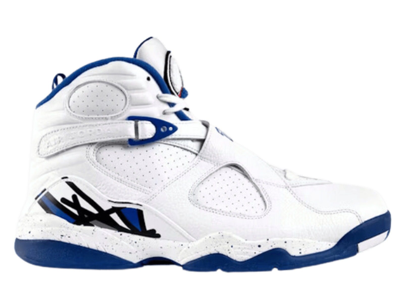 Jordan 8 Retro OVO Calipari Pack White Fire Red Sport Royal (Sample)