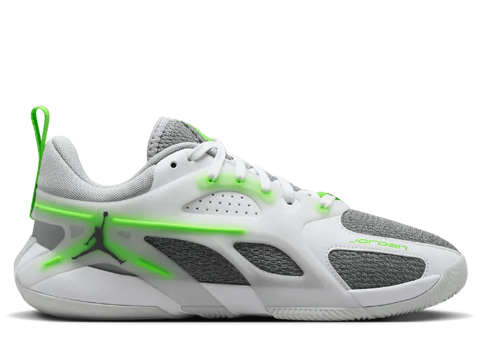 Jordan Heir Wolf Grey Electric Green (W)