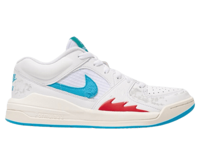 Jordan Stadium 90 SoleFly Formula 1 Miami White Blue