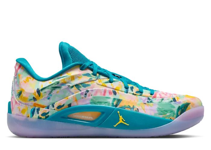 ナイキ　ジョーダン　ザイオン4 トロピカル　グリーン　フラワー　花柄 Jordan Goes Tropical on Flower Print Zion 4