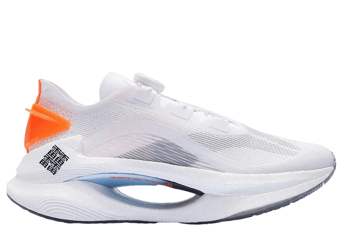 Li-Ning Essential White Orange - ARRS001-17 Raffles & Where to Buy