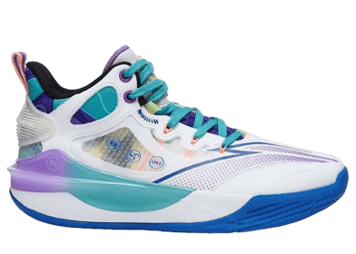 Li-Ning Pioneer Team 3.0 White Blue Purple (GS)