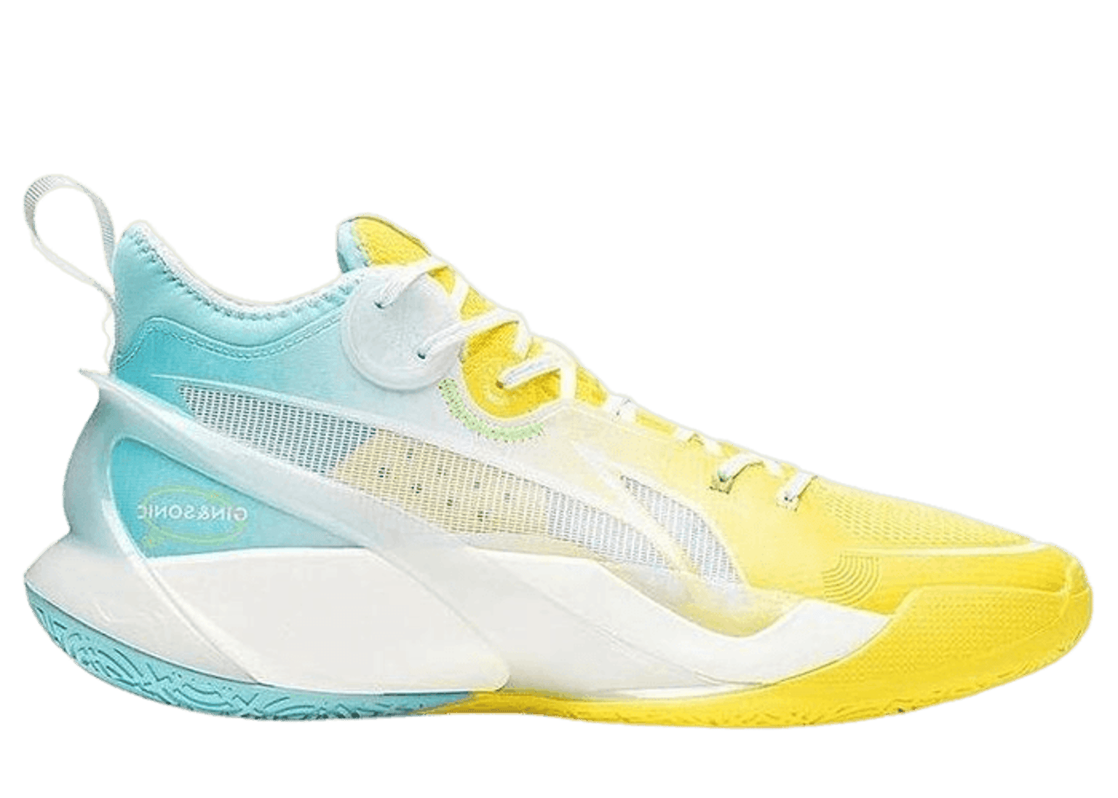 Li-Ning Sonic 10 Mid Yellow Pure Blue