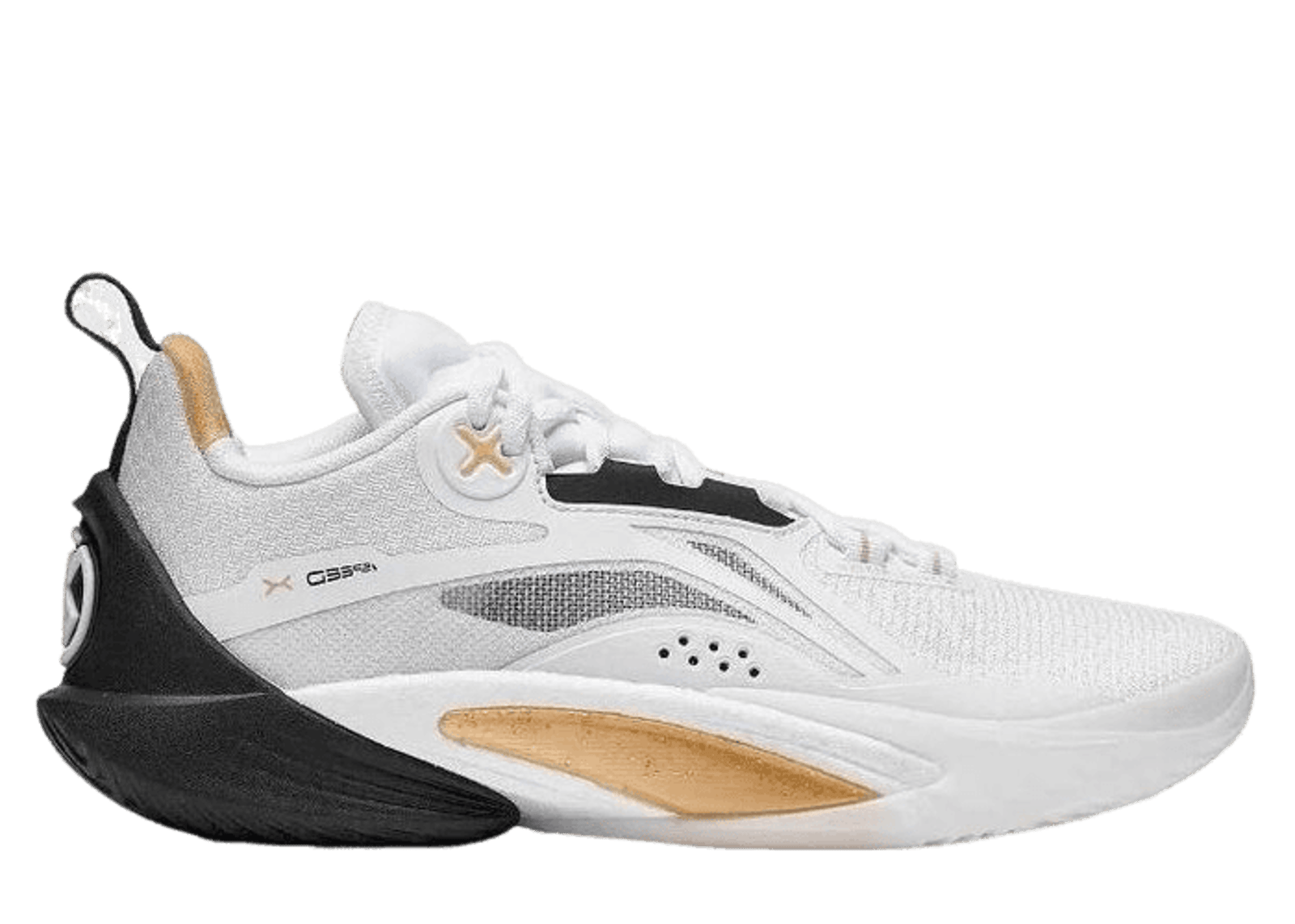 Li-Ning Speed 10 White Gold Black