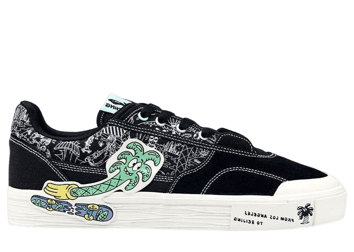Li-Ning x Steven Harrington Hand-Plant Black Green (W)