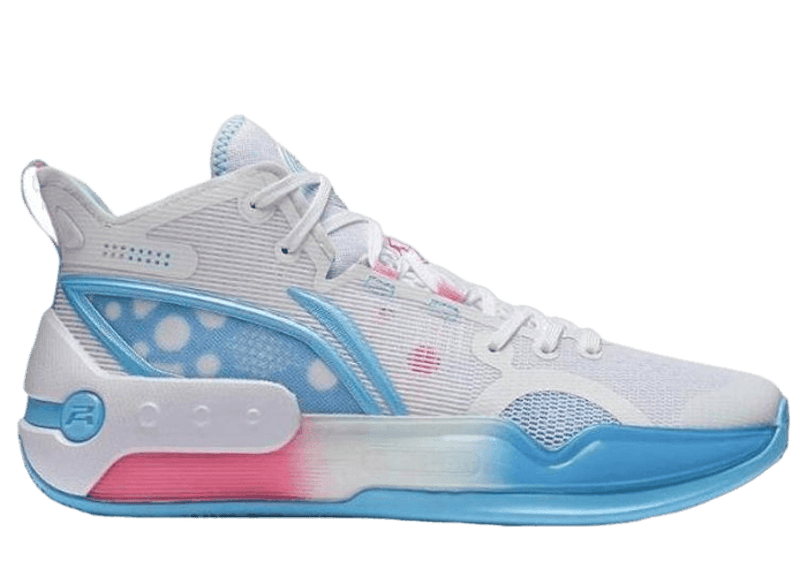 Li-Ning Yushuai 16 Mid White Blue Pink