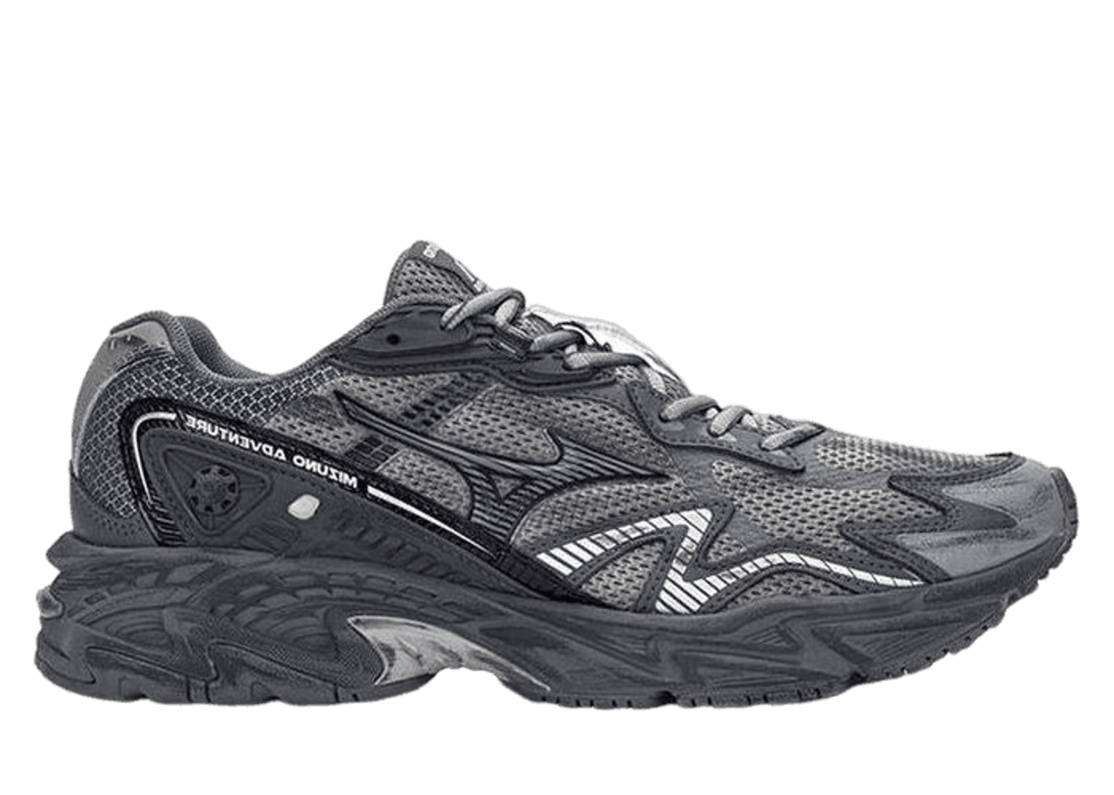 Mizuno Advtuenre Twe x Wandering Earth Grey Silver