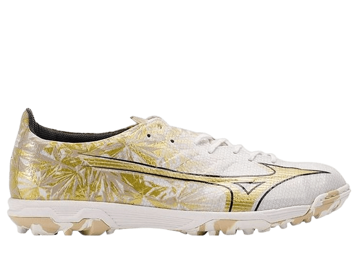 Mizuno Alpha Elite AS TF White Gold - P1GD246250 Raffles & Where