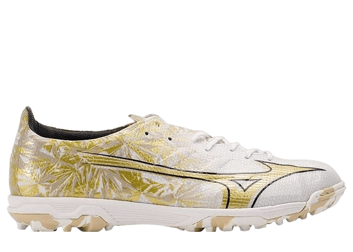 Mizuno Alpha アルファ　エリート　ホワイトゴールド Mizuno Alpha Elite AS TF White Gold - P1GD246250 Raffles