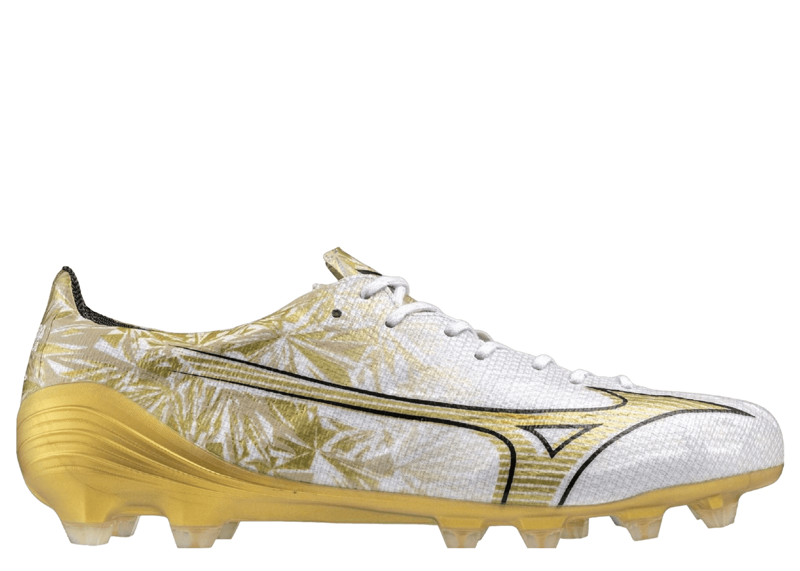 Mizuno Alpha Japan FG White Gold