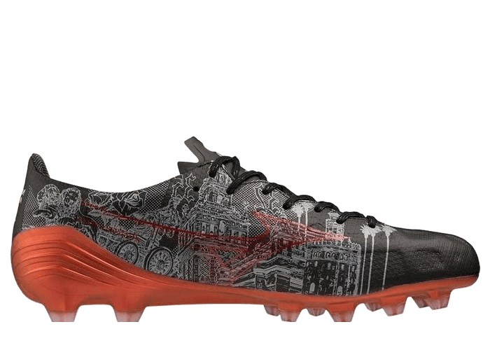Mizuno Alpha SR4 FG Red Black