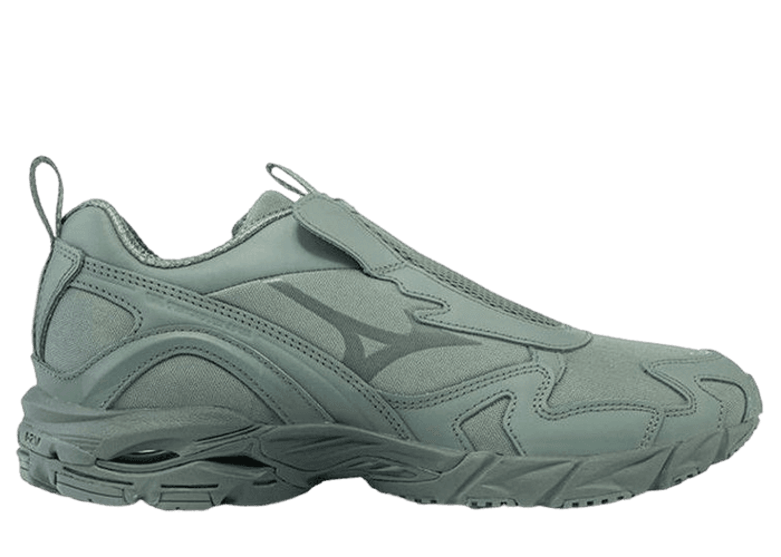 Mizuno Beams x Wave Rider 10 SlipOn Grey Silver