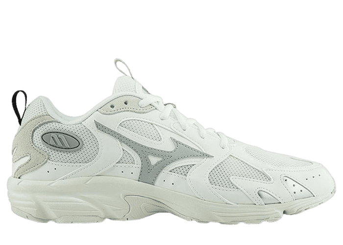 Mizuno City jogging Breathable Shock Absorption White Silver