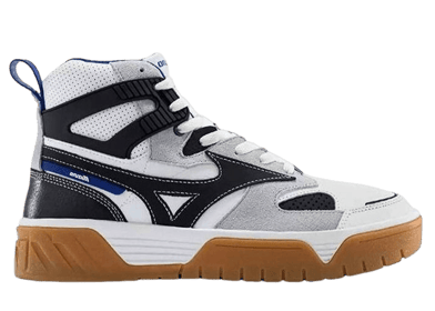 Mizuno CL MID Skateboarding Black White Blue