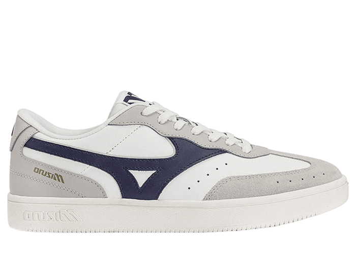 Mizuno Court Lite Cozy Minimalistic Skateboarding Unisex Gray White Blue
