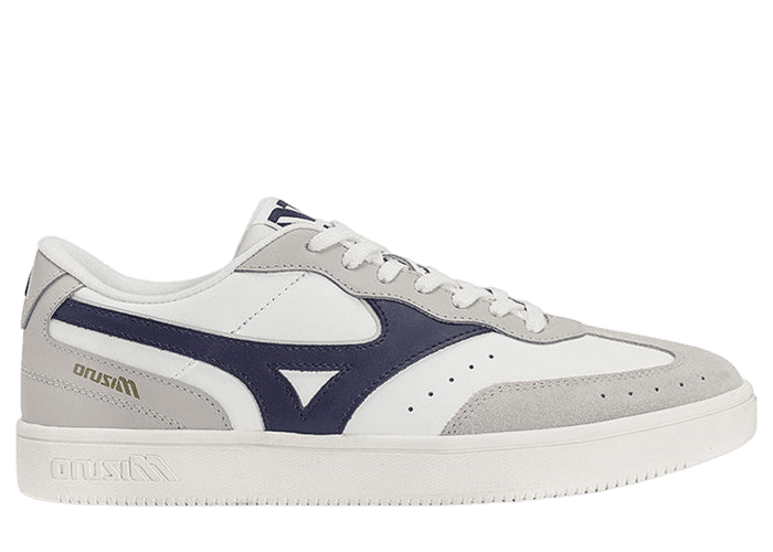 Mizuno Court Lite Cozy Minimalistic Skateboarding Unisex Gray White Blue