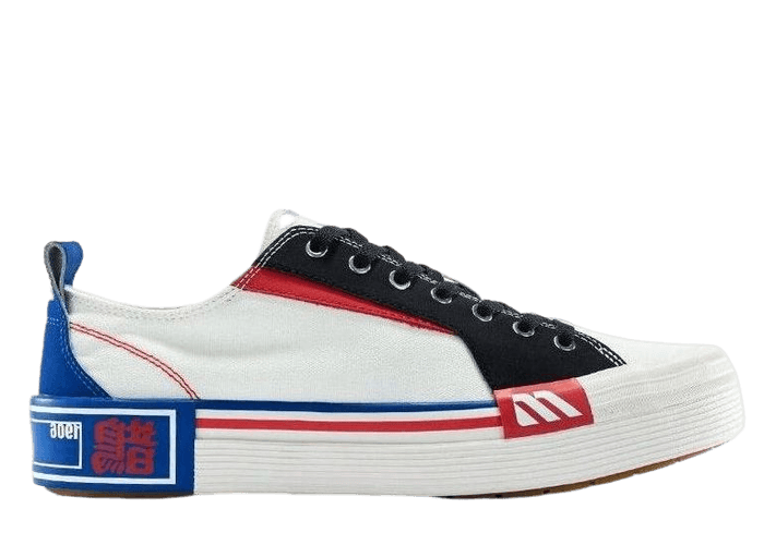Mizuno Court S Low Black White/Blue