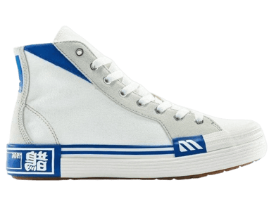 Mizuno Court S White Blue