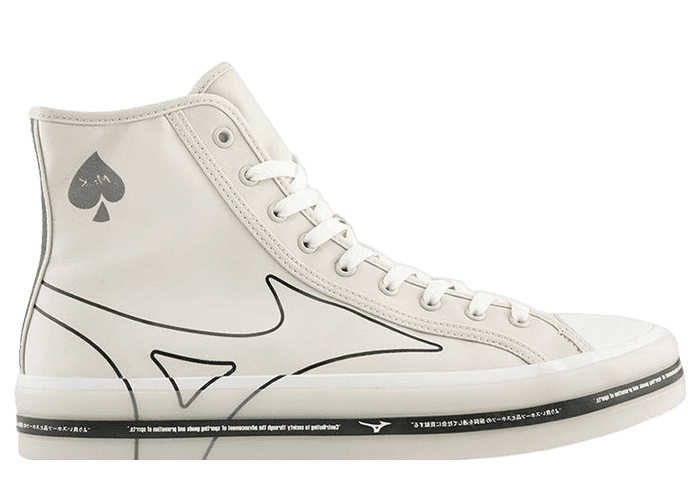 Mizuno Courts Msq High-TopSneakers White Grey
