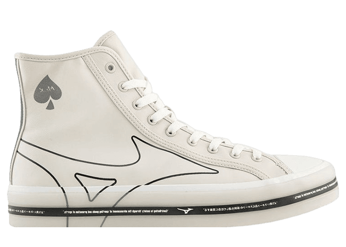 Mizuno Courts Msq High-TopSneakers White Grey