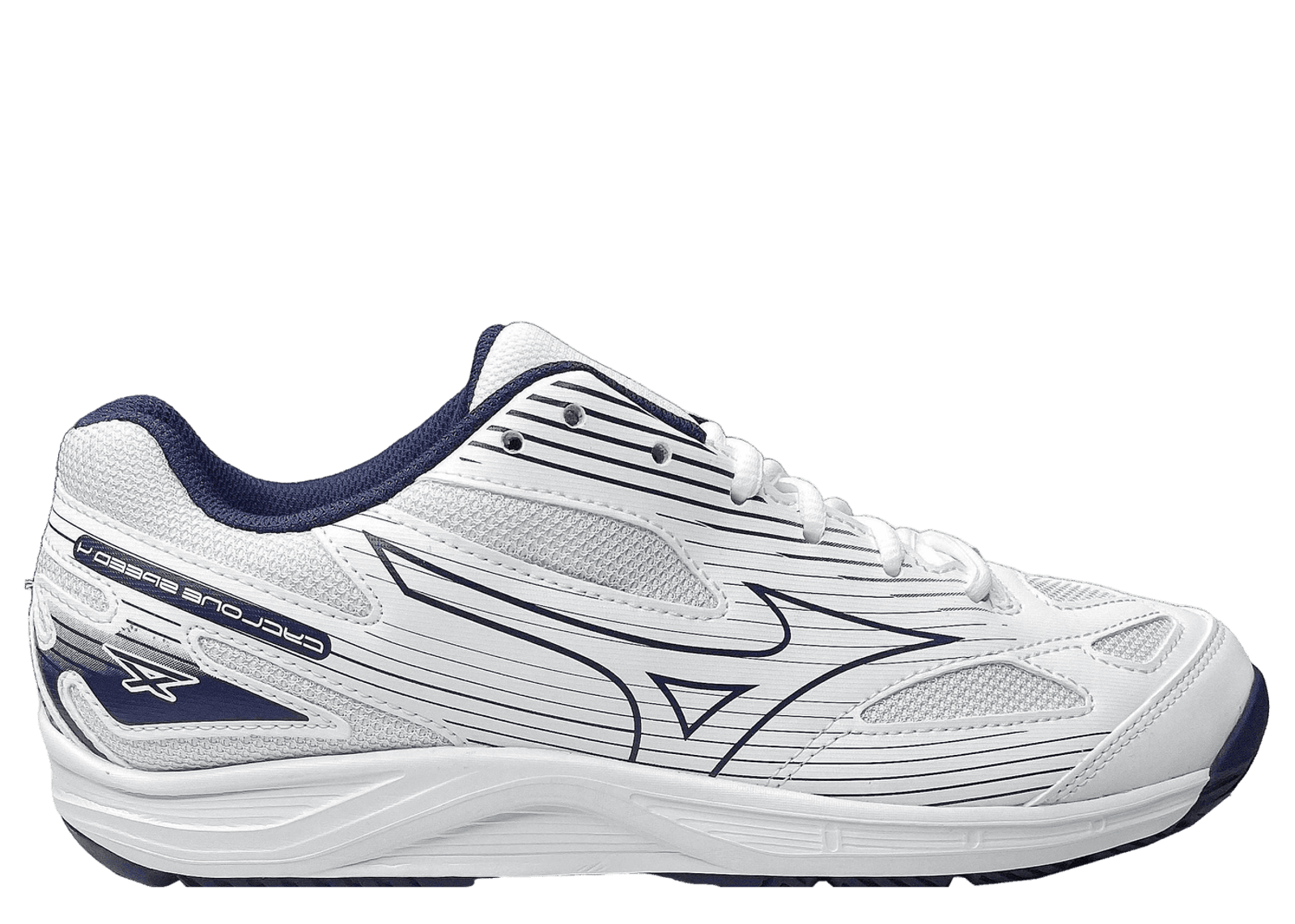 Mizuno Cyclone Speed 4 White Navy