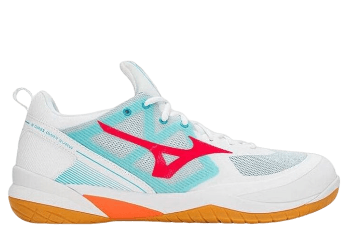 Mizuno Fang Zero II White Coral Blue - 71GA219011 Raffles & Where