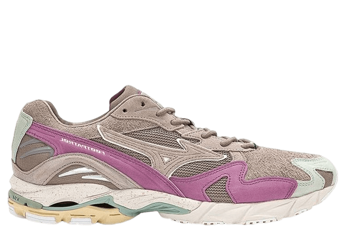 Mizuno Footpatrol x Wave Rider 10 Grey Rust