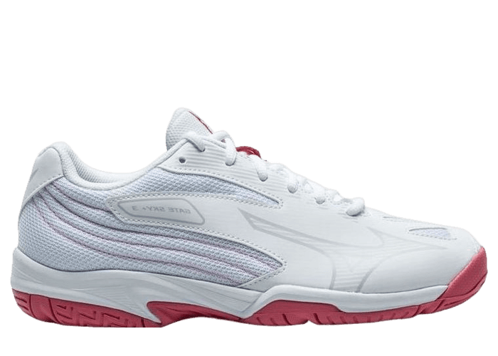 Mizuno Gate Sky Plus 3 Wide White High-Vis Pink