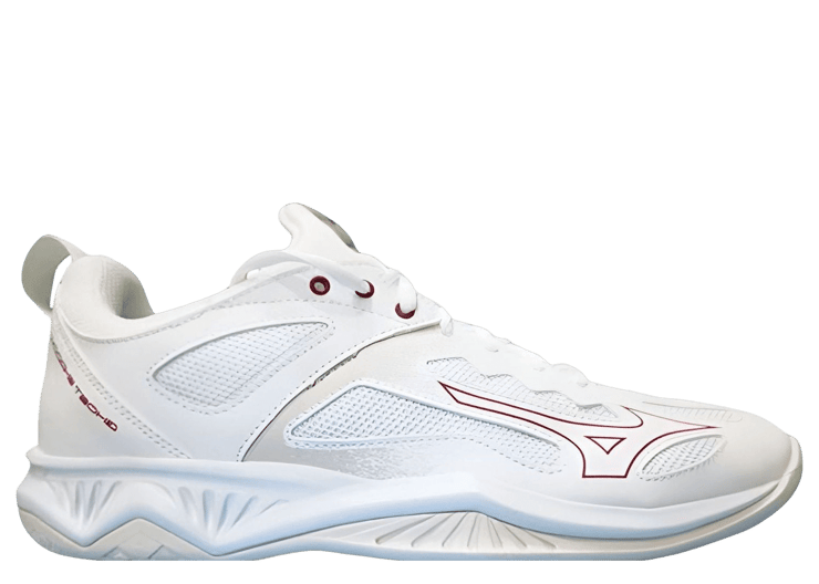Mizuno Ghost Shadow White Red