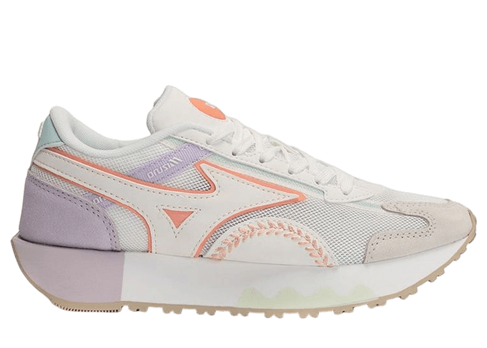 Mizuno LG 70s Baseball White purple