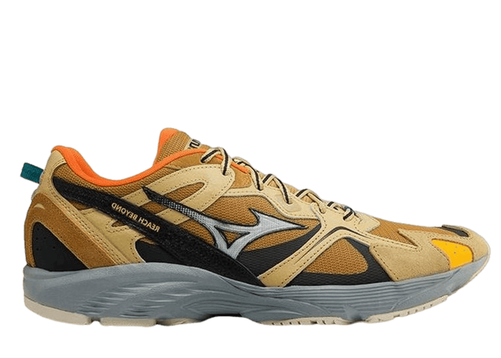 Mizuno LG 90s Sneakers Tan Brown Black