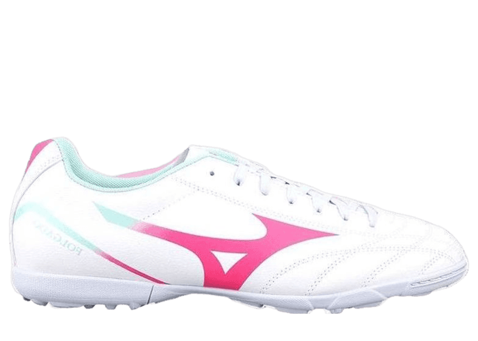 Mizuno Little Plum TF Football Boots White Pink