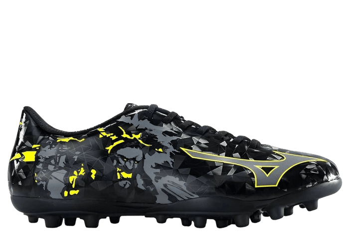 Mizuno Men Ryuou Ag Soccer Black Yellow