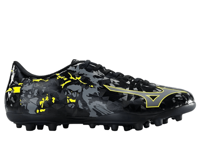 Mizuno Men Ryuou Ag Soccer Black Yellow