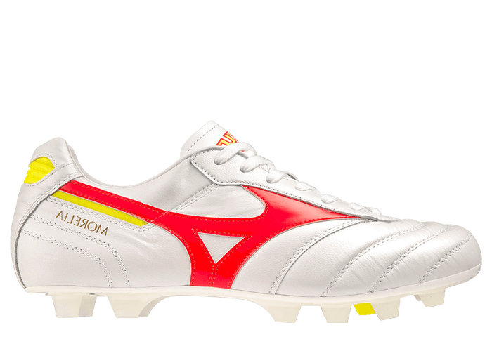 Mizuno Morelia II White Red - P1GA230164 Raffles & Where to Buy