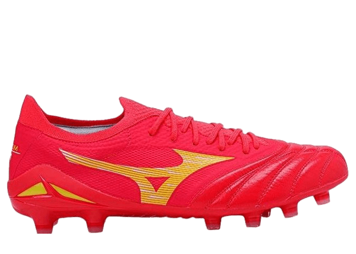 Mizuno Morelia Neo FG Football Boots Red Yellow