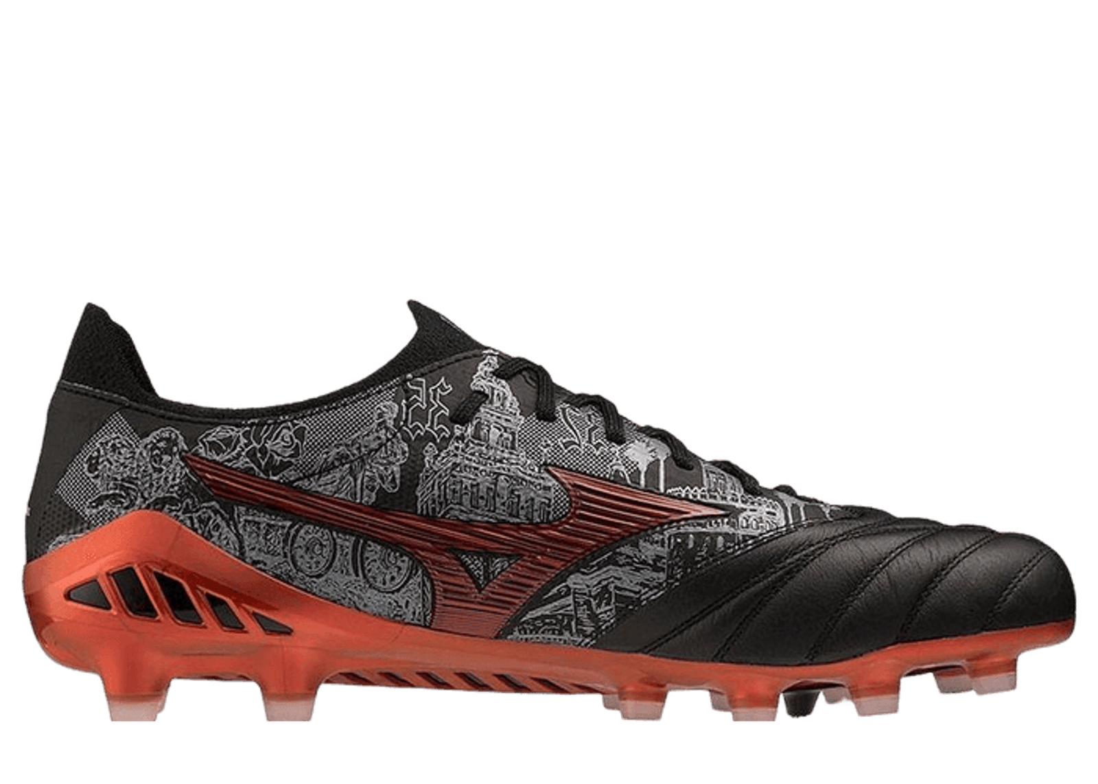 Mizuno Morelia Neo III SR4 JAPAN Black Red