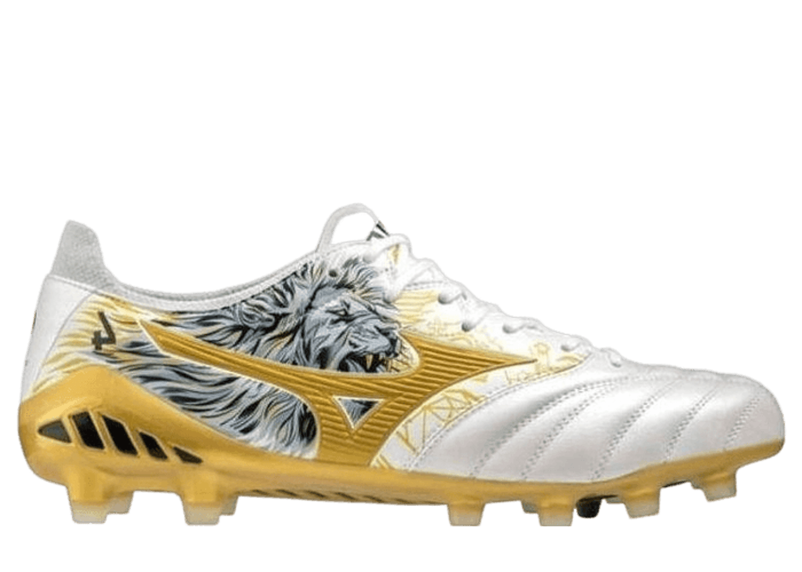 【新品未使用】MIZUNO MORELIA NEO Ⅲ β SR4 JAPAN Mizuno Morelia Neo III SR4 Japan Boots White Gold - P1GA229704
