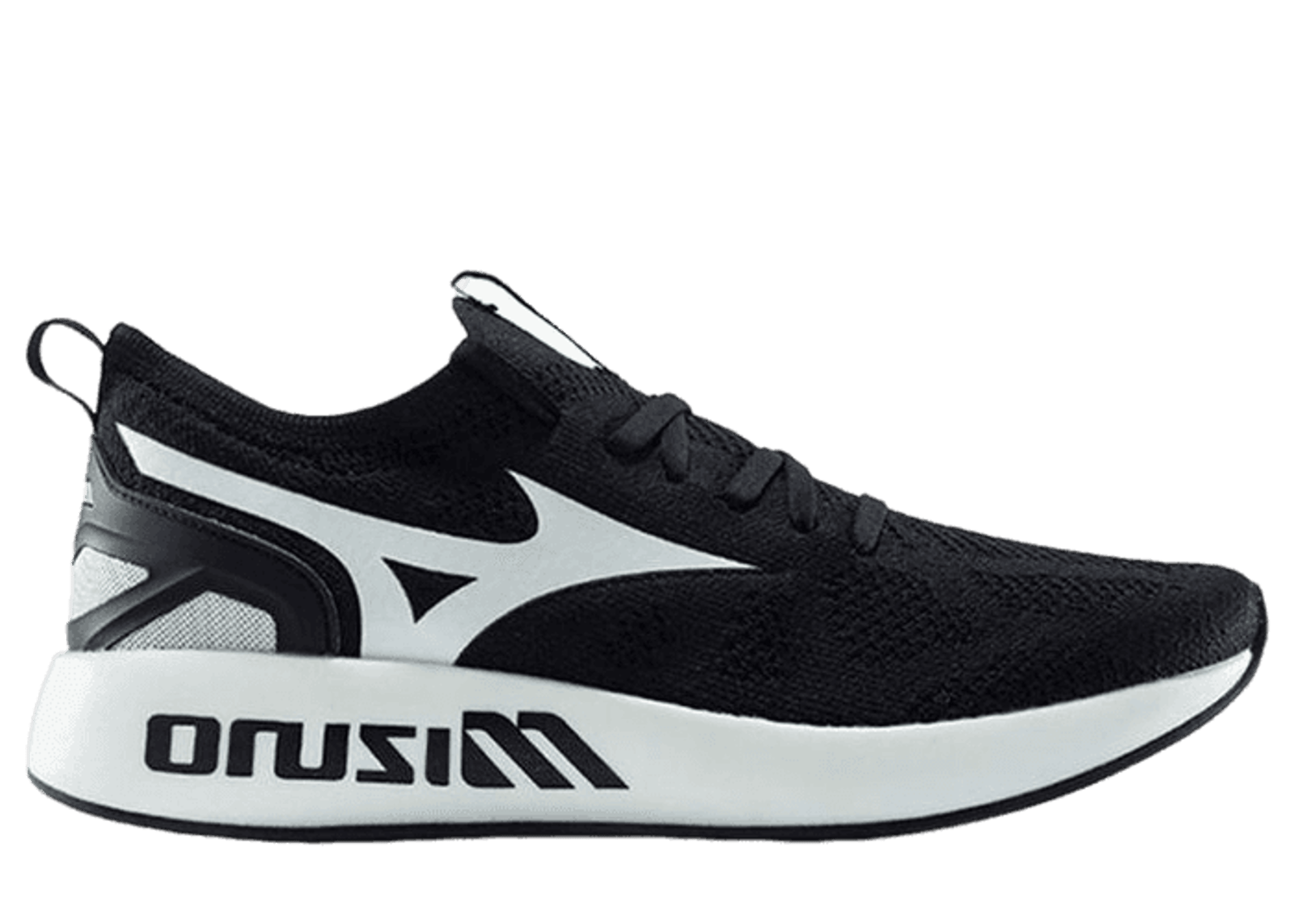 Mizuno PI Knit Low-top Black And White